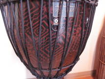 16）REMO USA 　ジャンベ　38×69㎝　民族楽器 djembe Paulo mattioli_画像5