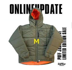 ★値下げ【即決/送料込】SAPEur PUFF JACKET オリーブ M ジャケット サプール