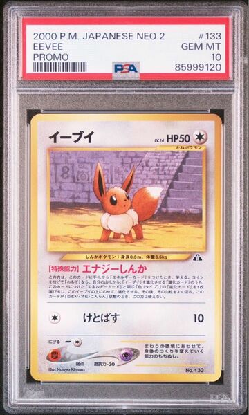 イーブイ 旧裏 ポケカ ポケモンカード PSA 鑑定品 psa10