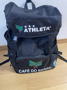 ATHLETA　サッカーリュック　色　ブラック☆美品☆