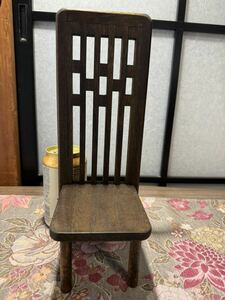 インテリア木製 椅子 イス　ドールハウス