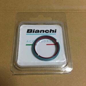 Bianchi ビアンキ コラムスペーサー 28.6×5mm ２ピース仕様 アルファベット 未使用品