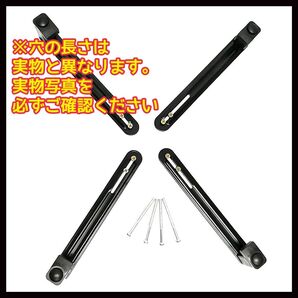 14-27インチ モニターアームVESAアダプタ タブレットVESA取付けホルダーパソコンスタンド 黒 ブラック