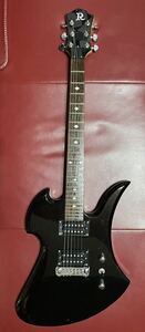 B.C.rich bc Ricci mo gold bird, metallic black, beautiful!