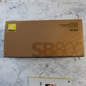 (Pa-170) Nikon Nikon Speedlight SB800 original box only secondhand goods 