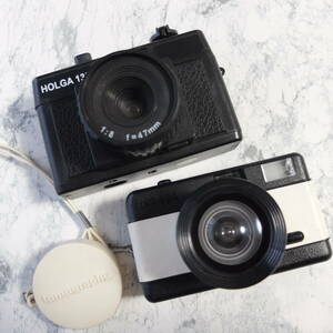 （Pa-194）【トイカメラ】HOLGA135・ロモグラフィー フィッシュアイ　まとめて　中古品