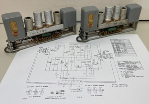 ALTEC アルテック 428B (Peerless 4629,16267付き）マイクプリアンプ ２台 製造番号近い