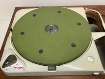 Thorens トーレンス TD124 キャビネット付き 動作良好_画像2