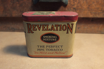 [ヴィンテージ缶] TIN フィリッスープモリス ブリキ缶 Vintage Revelation Tobacco Philip Morris Tin Can_画像1