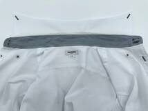 renoma　レノマ　ボタンダウン　長袖　ワイシャツ　形状安定　ホワイト　白　サイズ　M-80　クリーニング済　 24_画像6