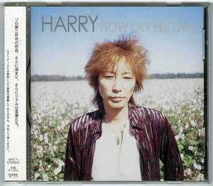 HARRY ソロ第三作目「HOW DO WE LIVE」　　村越弘明　ハリー　ストリート・スライダーズ　STREET SLIDERS