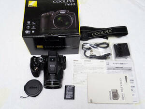 【超美品】Nikon ニコン COOLPIX P610 ショット数431