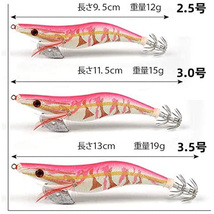 【本日セール エギング 10本 エギケース イカ釣り エギ 3号 釣り 仕掛け ルアー 釣具 夜光 ルアー 疑似餌 烏賊_画像6