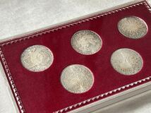 ◯ ドイツ ミュンヘン 銀貨セット 1972 5枚 コレクション 保管品 ◯_画像2