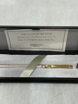 ◯【美品】MIKIMOTO ミキモト ボールペン パール付き ブラック 文房具 保管品◯_画像3