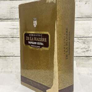 ◯【未開栓】アルマニャック ブランデー ラ・マジェール ナポレオン・エクストラ 700ml 40% 替え栓 箱付き 保管品◯の画像10