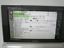 CASIO カシオ EX-word DATAPULUS6　XD-D4700 電子辞書 ★動作品 　F3_画像3