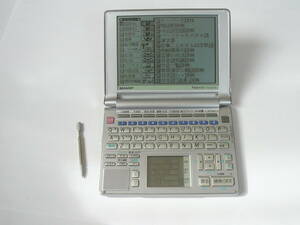 SHARP sharp Papyrus PW-AT750 computerized dictionary * operation goods 