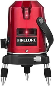 ■送料無料■Firecore EP-2R レーザー水平器 レーザー墨出し器 小型 墨出しレーザー 2ラインレーザー 大矩ライン照射