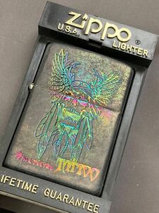 ZIPPO American TATTOO skull アメリカン タトゥ スカル オイルライター ジッポー ZIPPO ライター ジッポ