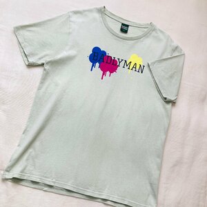 Laundry　ランドリー　BADLY MAN　プリント Tシャツ　ライトグリーン/緑系　LARGE　271-82142