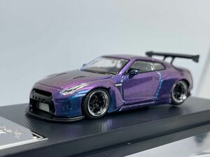 BBS 1/64 スカイライン GTR35 紫 カメレオン