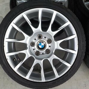 5H■溝あり BMW純正 モータースポーツ BBS製 8J+34 8.5J+37 2021年製 225/40R18 255/35R18 4本■の画像3