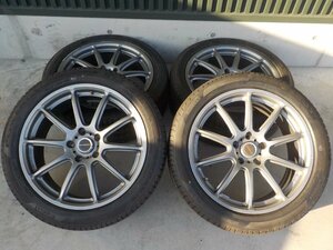 5H■溝あり BS プロドライブ GC-010E 2022年製 ピレリ 225/45R18 4本■