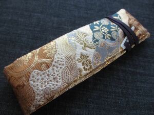  dragon flute sack ( ryuuteki sack ) dragon flute case gold .*ko is ze attaching 336