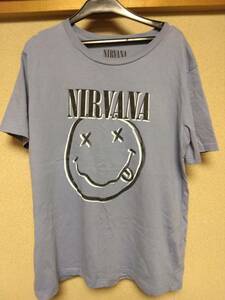 ニルヴァーナ　Nirvana NEVERMIND バンドTシャツ ロックTシャツ レディースXL