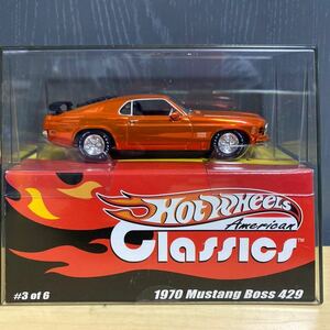 ホットウィール　Hot Wheels American Classics 1970 Mustang Boss 429 1/43