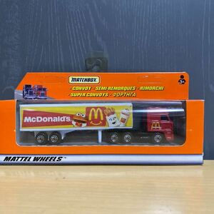  Matchbox Matchbox Convoy McDonald*p