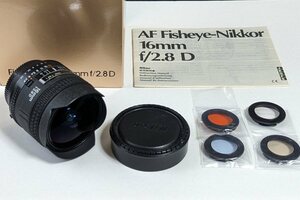 Nikon　Ai AF Fisheye Nikkor 16mm F2.8D　ニコン　フィッシュアイ　魚眼