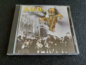 J6833【CD】S.O.D. / LIVE AT BUDOKAN