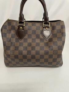 LOUIS VUITTON ルイ・ヴィトン　ダミエ　スピーディ25 サイズ：役W25cm×H19cm×D16cm