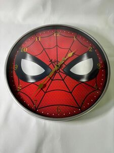 スパイダーマン 壁掛け時計 アナログ アメコミ マーベル アベンジャーズ SpiderMan MARVEL USA USJ