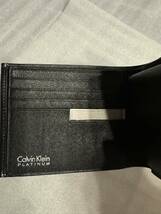 Calvin Klein PLATINUM 2つ折り財布 CK_画像4