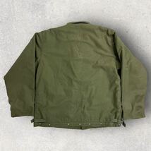 【46-48】80s U.S. NAVY 米軍実物 ヴィンテージ A-2 デッキジャケット JACKET, COLD WEATHER, PERMEABLE ビンテージ ミリタリー ジャケット_画像9