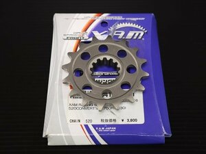 激安！VFR750R/RC30用XAM/ザム製フロントスプロケット520/16T/未使用品！