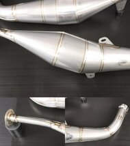 激安！NSR250R用DFR/ドッグファイトレーシング製ステンレスレーシングチャンバー/極上品！MC21/MC28/SSフクシマ_画像2