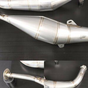 激安！NSR250R用DFR/ドッグファイトレーシング製ステンレスレーシングチャンバー/極上品！MC21/MC28/SSフクシマの画像2