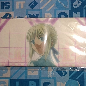 Fate Cara ani original privilege microfibre towel not for sale Saber unopened new goods feito stay Night 