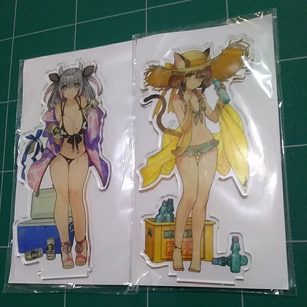 ワダアルコ wadamero同人 アクリルフィギュア 未開封新品 スタンド FGO絵師 水着 ビキニ 巨乳