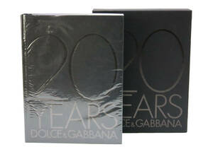  out of print * Dolce & Gabbana *20 anniversary photoalbum / English version DOLCE & GABBANA 20 YEARS