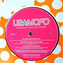 ★★U2 MOFO (REMIXES BY MATTHEW ROBERTS /RONI SIZE / ROMIN) ★12インチ アナログ[536MP_画像2