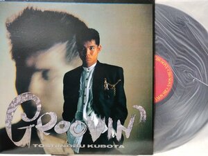 ★★久保田利伸 GROOVIN★1987年リリースアルバム★ アナログ盤 [486mp