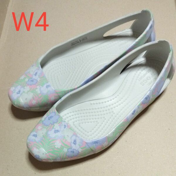 crocs フラットパンプス W4 20cm