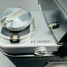 NIKON F2 ニコン 本体 767番台 シルバーカラー フィルムカメラ 中古品 シャッター音〇 ファインダー コレクション品 格安 1円出品 7721_画像8