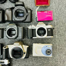 カメラ レンズ フラッシュ等 おまとめ Nikon ニコン Canon キヤノン フィルムカメラ 二眼レフカメラ デジカメ EOS ジャンク 格安 1円出品_画像4