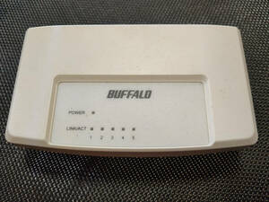 【中古動作未確認品】BUFFALO　バッファロー　スイッチングハブ　LSW3-TX-5EPL